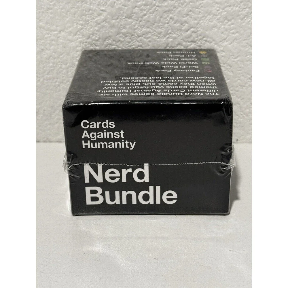 Cards Against Humanity Nerd Bundle - 6 Themed Packs Plus Bonus NEW SEALED